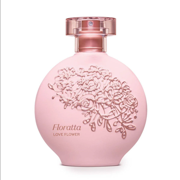 Floratta Love Flower Eau de Toilette 75ml – Perfume Floral Amaderado con Cítricos, Flores Exóticas y Almizcle Blanco 