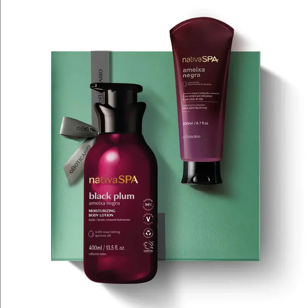 Pack Nativa Spa Ameixa: Ritual Vegano de Belleza con Hidratación y Fragancia Intensa