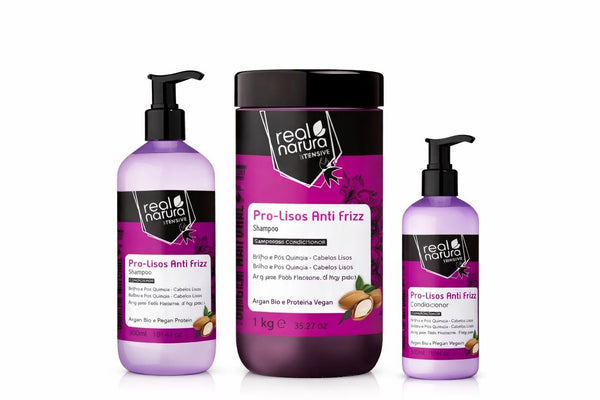 Pack Real Natura Pro Lisos Anti Frizz
