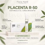 Pack Anticaída y Crecimiento Keen Strok – Champú + Ampollas Placenta R-50