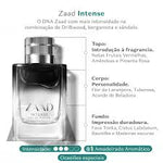 Zaad Intense Eau de Parfum 95 ml – Perfume Masculino Amaderado Aromático O Boticário