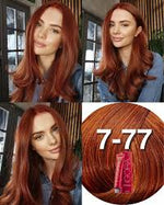 Schwarzkopf Professional Tinte Igora Royal Color 7-77 Rubio Medio Cobrizo Intenso