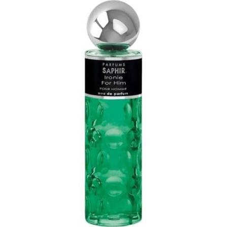 Ironie For Him Eau de Parfum 200 ml SAPHIR | Perfume de Hombre Fresco y Amaderado