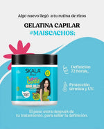 Skala Mais Cachos Gelatina Capilar 550gr