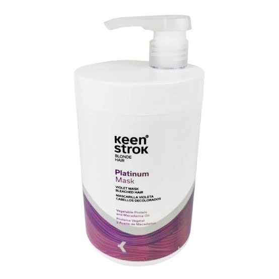 Keen Strok Platinum Mask 1kg – Mascarilla Violeta Antiamarillos Profesional