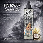 Acondicionador Matizador 3D Grafite Gota Dourada 300ML
