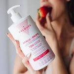 Hyaludrops Loción Corporal Fresa y Karité – Hidratación 72H - 700 ml