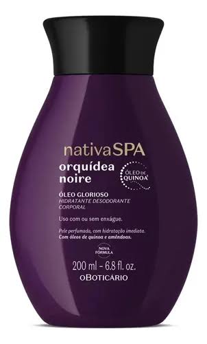 Aceite Glorioso Orquídea Noire 200ml | Nativa SPA O Boticário