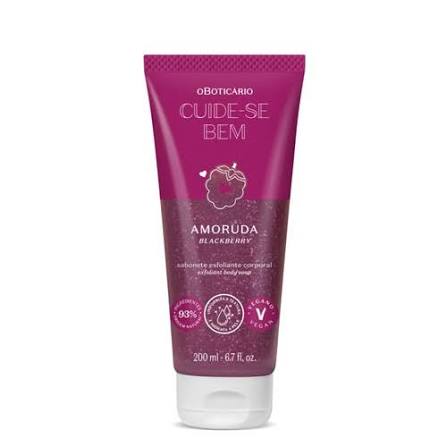 Jabón Exfoliante Corporal Cuide-se Bem Amoruda 200ml | O Boticário