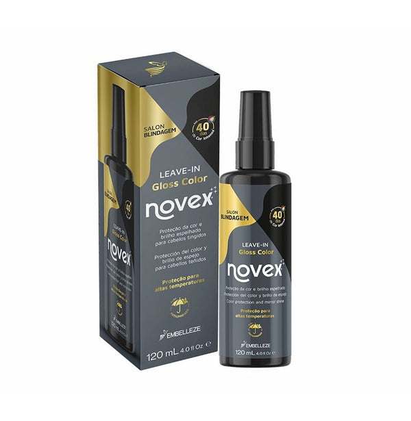 Novex Salon Blindagem Leave-In Gloss Color 120ml | Protector de Color y Brillo