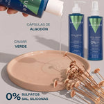 Valquer Pack Total Repair para Cabellos Dañados - Champú, Mascarilla y Acondicionador Bifásico - 975 ml