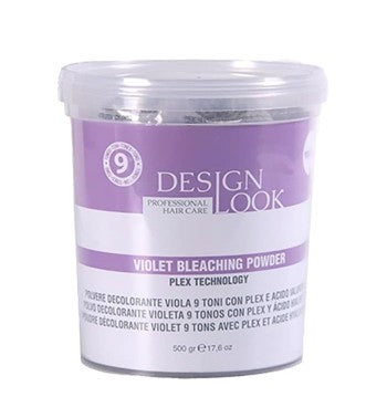 POLVO DECOLORANTE VIOLETA 9 TONOS CON PLEX Y ÁCIDO HIALURÓNICO 500GR