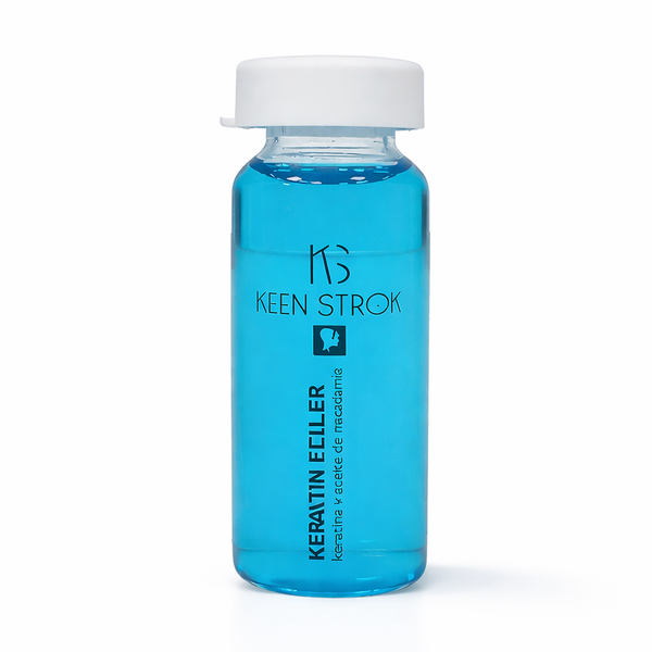 Ampolla Reconstituyente Keen Strok Keratin Filler 15ml | Reparación, Brillo e Hidratación