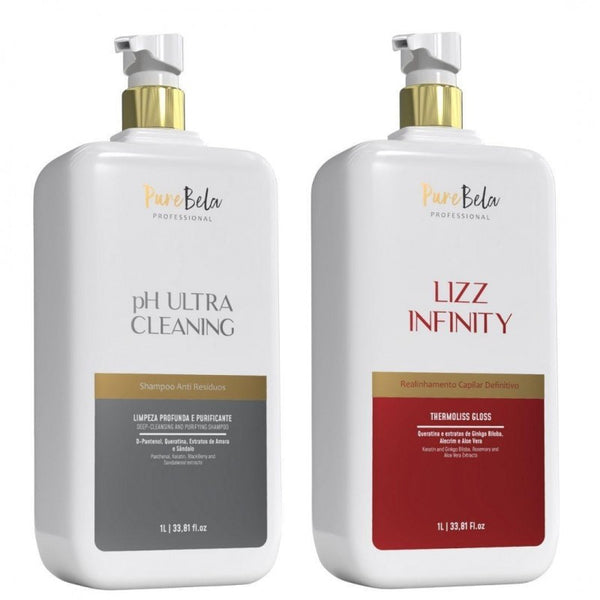 Progressiva Lizz Infinity 2x1L - Alisamento Capilar de  Ultra Poder