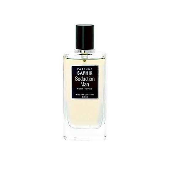 Seduction Man Eau de Parfum 50 ml Saphir | Perfume Amaderado para Hombre