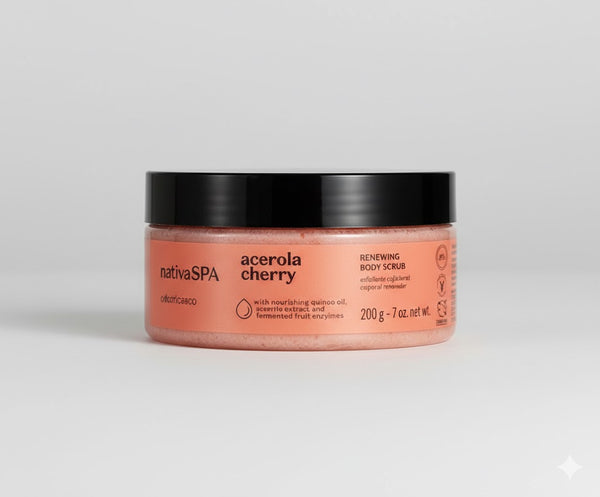 Exfoliante Corporal Nativa Spa Acerola Cereza 200gr