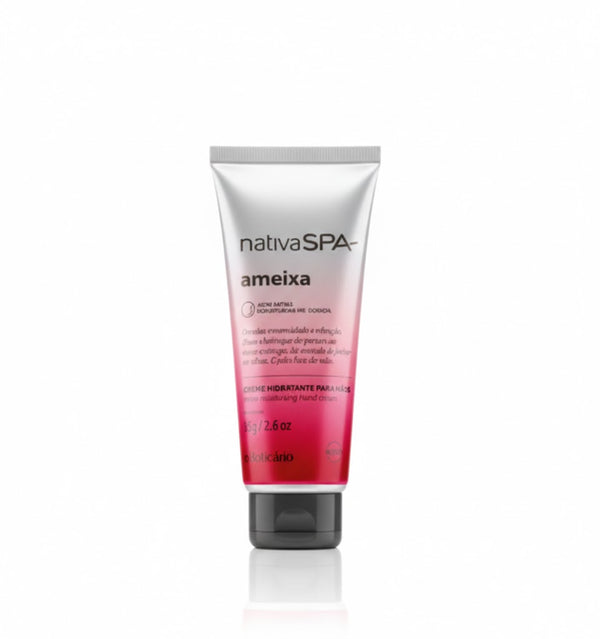Nativa Spa Crema de Manos Ameixa 75ml – Hidratación Profunda y Aroma Duradero