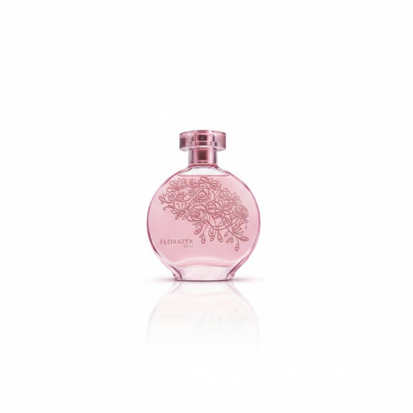 Floratta Rose Eau de Toilette 75ml – Perfume Floral Femenino con Rosa, Frutas y Almizcle