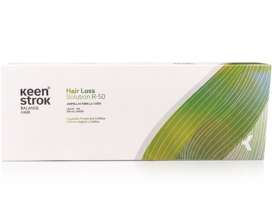Ampollas Anticaída Keen Strok Placenta R-50 12x15ml | Loción Fortalecedora Capilar