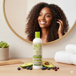 Gel crema rizador de fijación ligera Green Curls 355 ml 