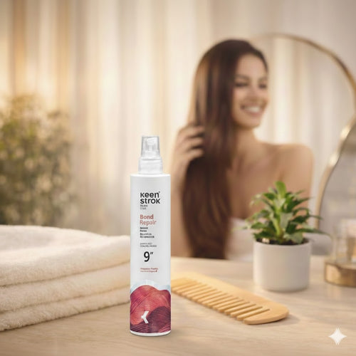 Bálsamo Reparador de Puentes 9 Segundos Keen Strok – Recupera tu Cabello al Instante