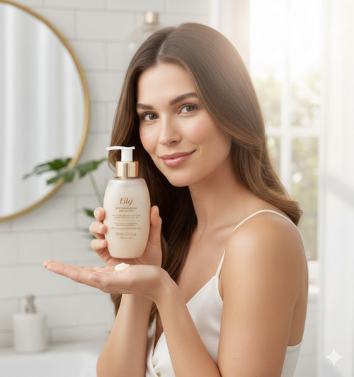 Acondicionador Satinado Lily 250ml – Hidratación, Brillo y Fragancia Floral para Tu Cabello