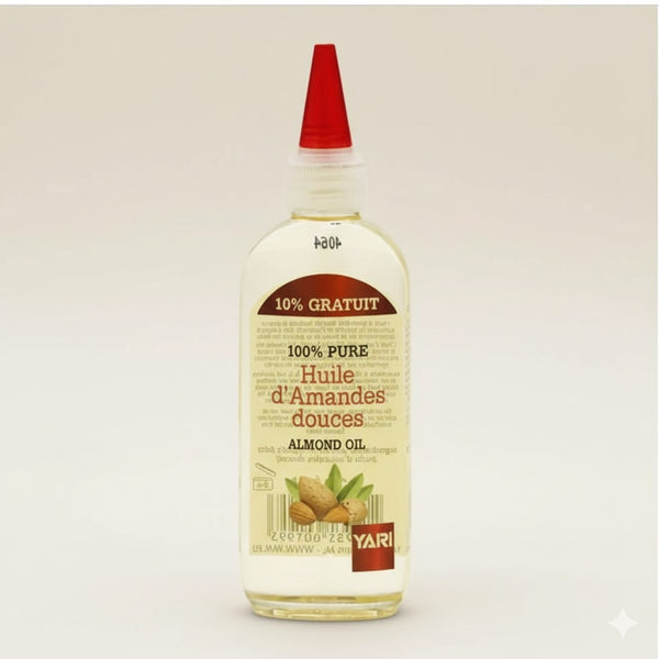 Aceite de Almendras Dulces Yari 100% Natural – Nutrición Total para Cabello y Piel Sensible