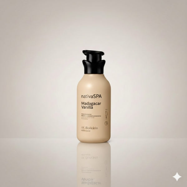 Boticario Nativa Spa Loción Hidratante Vainilla y Madagascar 400ml