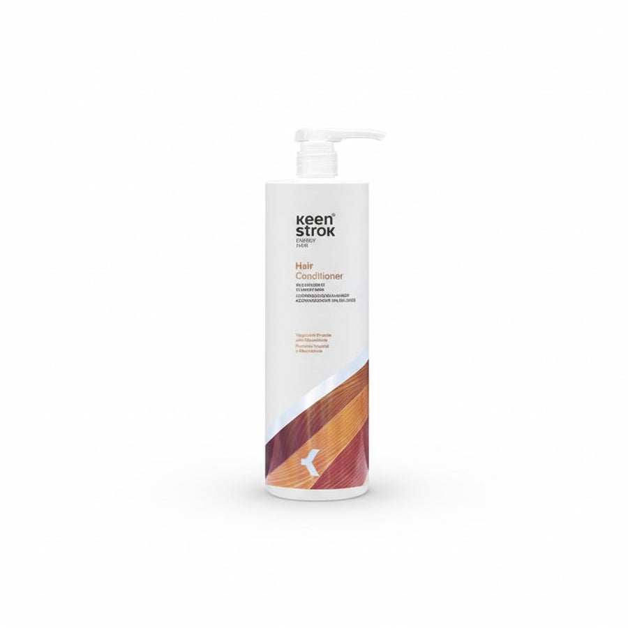 Keen Strok Acondicionador Bálsamo Sin Sulfato y Silicona con Aceite de Macadamia y Proteína Vegetal 1000ml