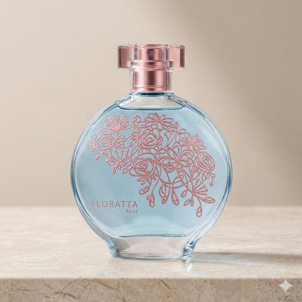 Floratta In Blue Eau de Toilette 75ml – Perfume Floral Musk para Mujer con Toque Fresco y Ligero